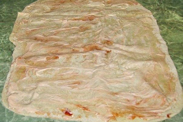 Лаваш фаршированный и запеченный в духовке1